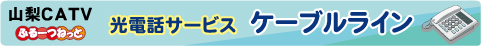 光電話サービスのケーブルラインについて